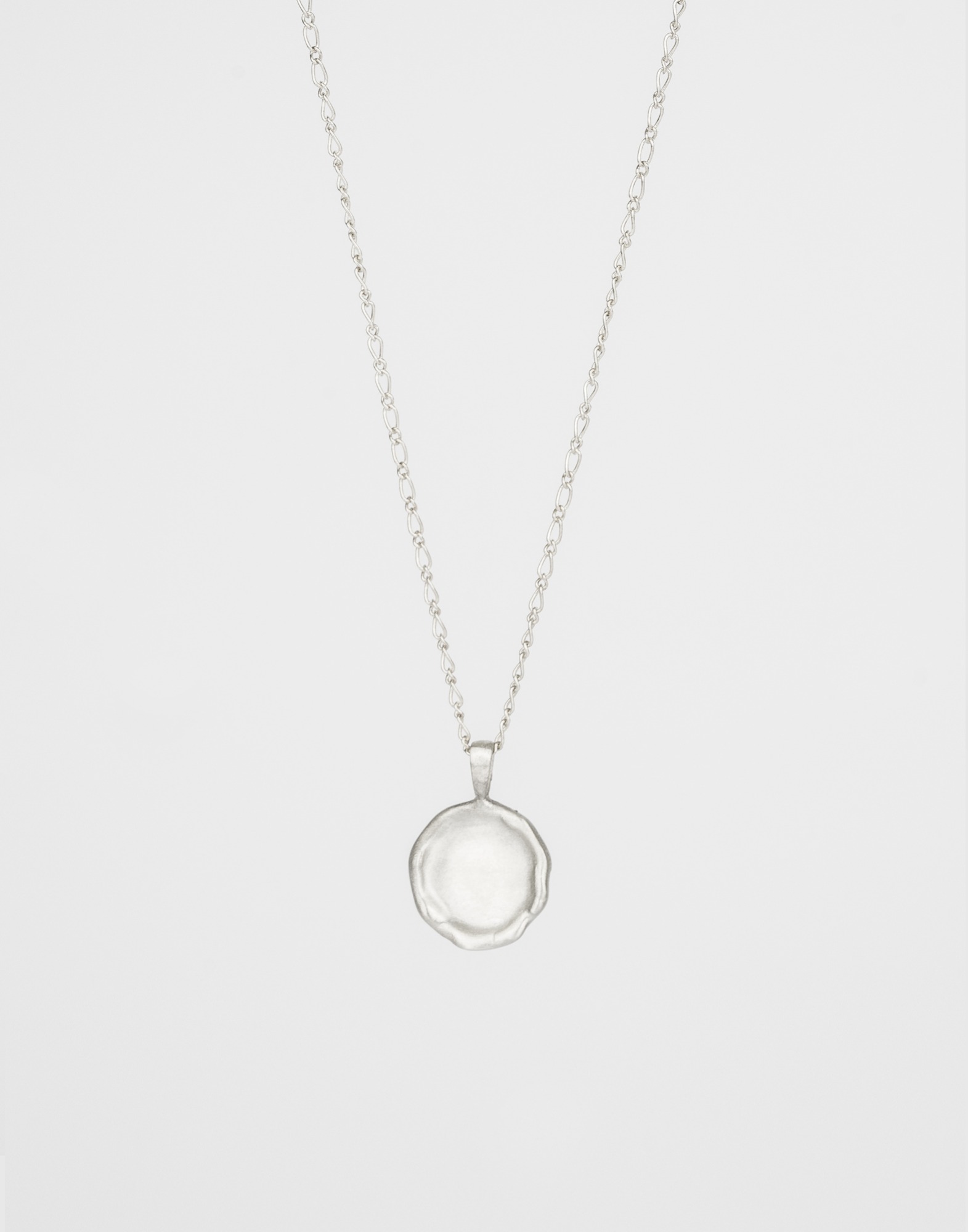 925 Silver base round necklace